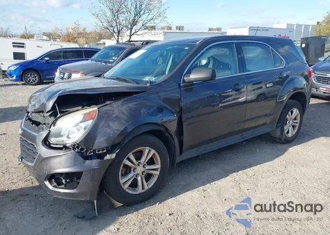 2016 Chevrolet Equinox Ls из США, поврежденный, VIN 2GNALBEK2G6305140